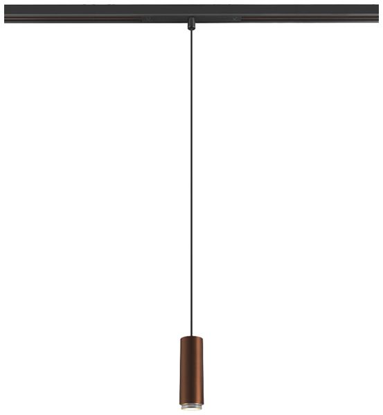 LED-Pendelleuchte SLV LALU 8W 700lm 3000K DALI Ø34.5mm Bronze