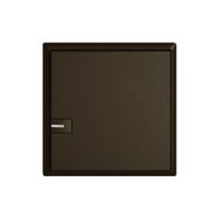 KNX-Taster RGB EDIZIO.liv SNAPFIX® Temperaturfüh.RGB-LED 1×T 1-Tbed.br