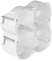 Hohlwanddose MT CRALLO-SPRINT 2×2, Tiefe 56mm, weiss