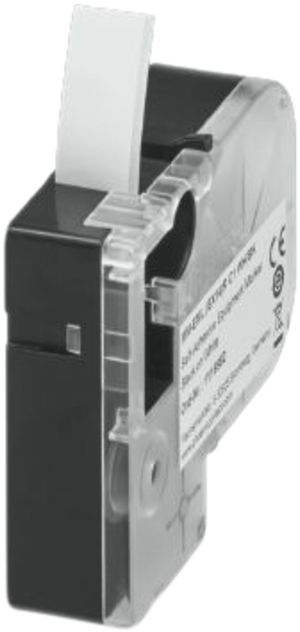 Etikett PX MM-EML (EX14)R C1 WH/BK endlos×12mm ws/sz