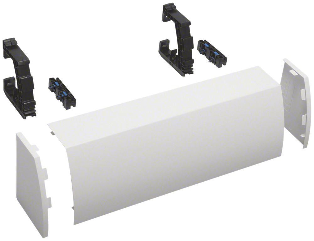 Rangierkanal Hager univers 176×550×135mm weiss