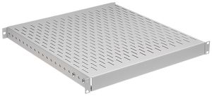 Geräteboden 19" R&M T=450mm für Rack T=800mm Stahlblech grau