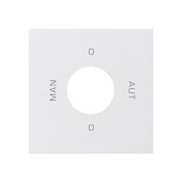 Kit frontale per interruttore chiave S2 60×60 kallysto 0-Man-0-Aut.bianco