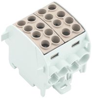 Verteilerblock WM WPD 202 1P 202A 4×Eing 4×Ausg 4…25mm² 4…35mm²