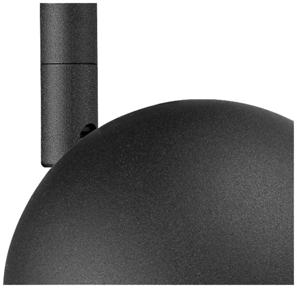 Spot SLV LIGHT EYE 90 GU10 1×6W REG AD1PH Ø89mm nero