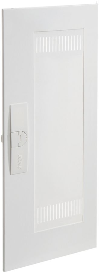 Tür rechts geschlitzt Hager univers 269×619×12mm IP30 weiss