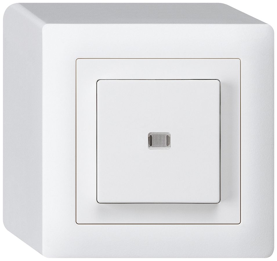 AP-Leuchtdruckschalter kallysto 6/1L weiss