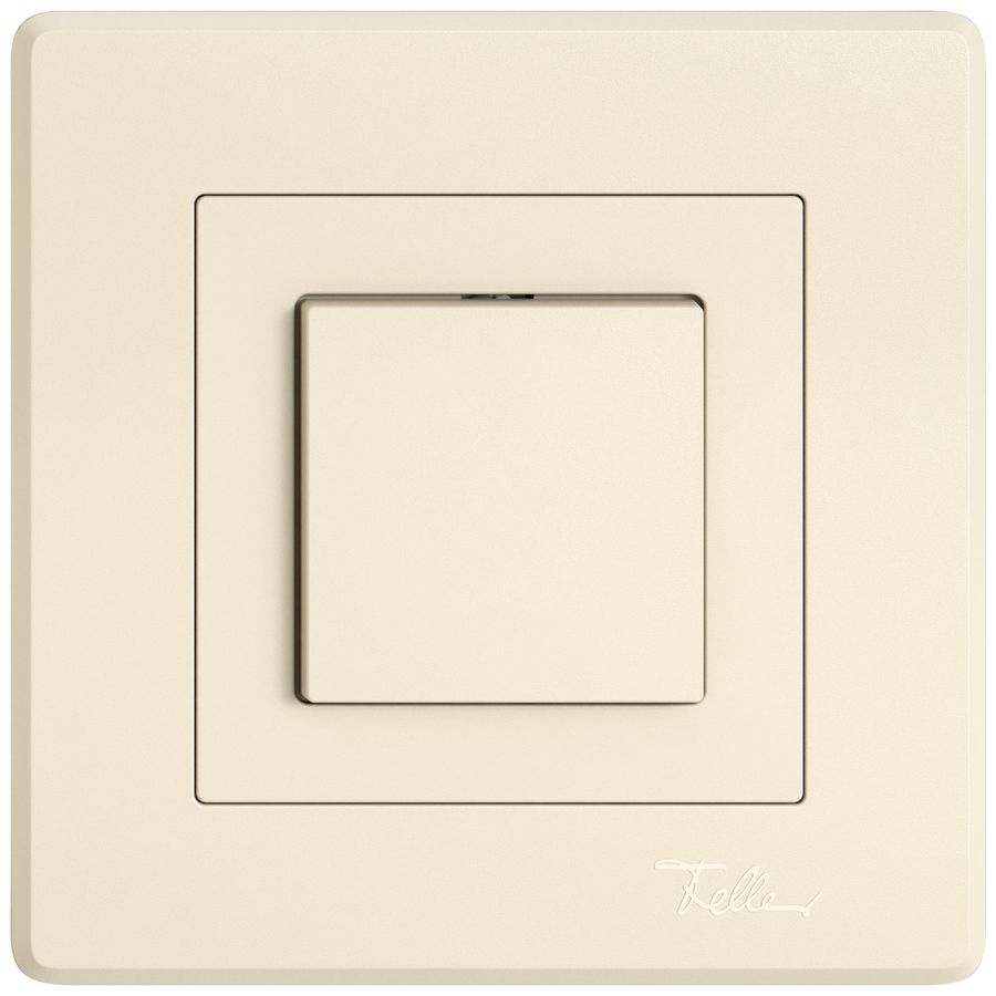 UP-Druckschalter EDIZIO.liv SNAPFIX® Kreuzschalter 6/1L cr