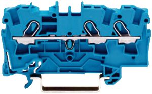 Durchgangsklemme WAGO TopJob-S 4mm² 3L blau Serie 2004