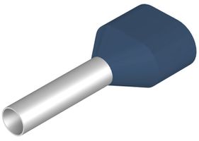 Capocorda doppio Weidmüller H isolato 2×2.5mm² 12mm blu DIN borsa multipla