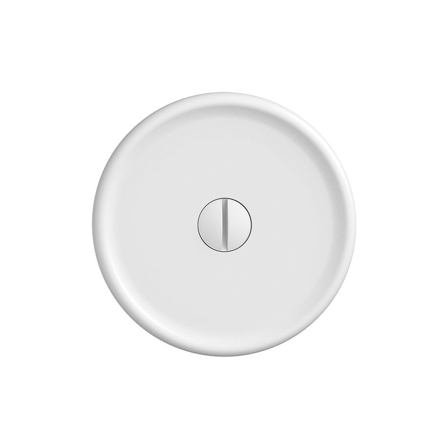 UP-Blindabdeckung Feller STANDARDdue Q für Bohrung Ø58mm weiss