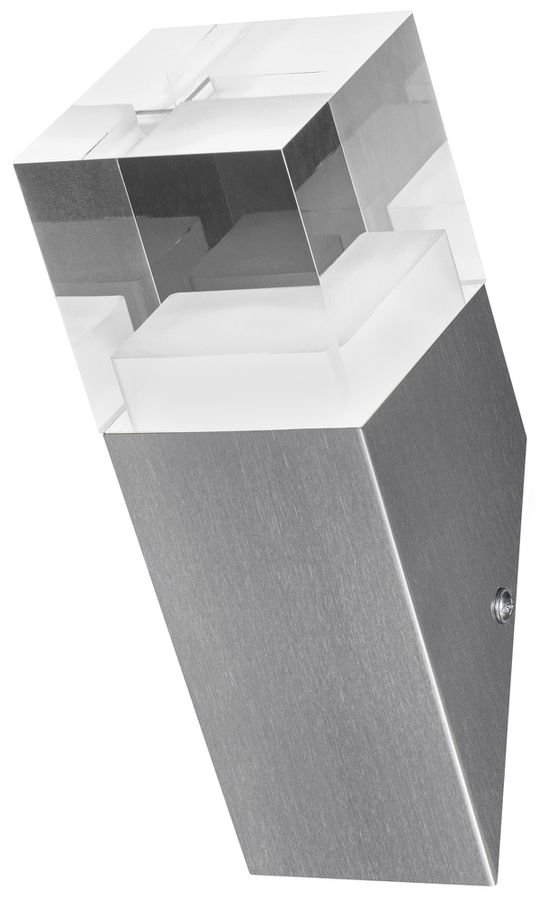 Applique LED LDV ENDURA STYLE CRYSTAL TORCH 4.5W 400lm 3000K acier affiné