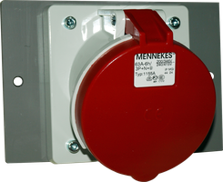 Presa CEE Mennekes 6h obliquo