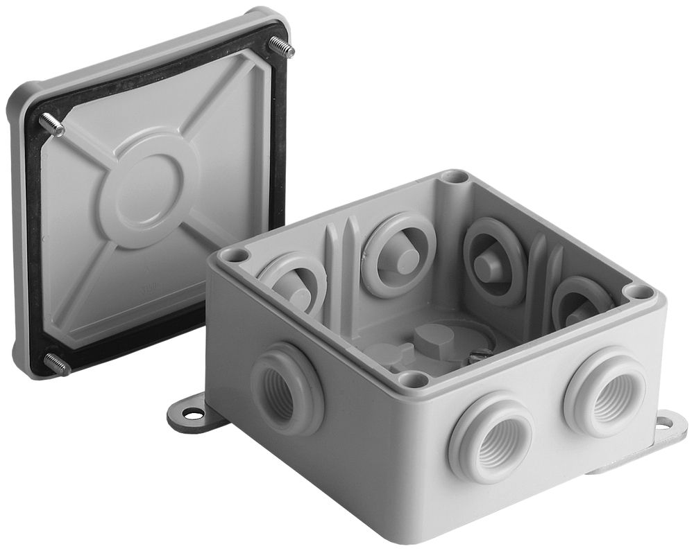 AP-Abzweigdose Woertz 7×2.5mm² 90×90mm