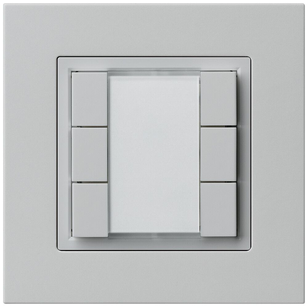 Poussoir universel ENC 6×kallysto.pro avec LED gris clair