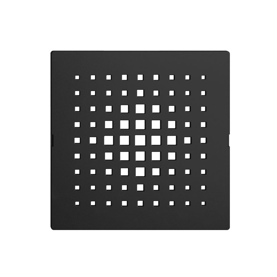 Kit frontale EDIZIOdue nero 60×60mm per gong 3070