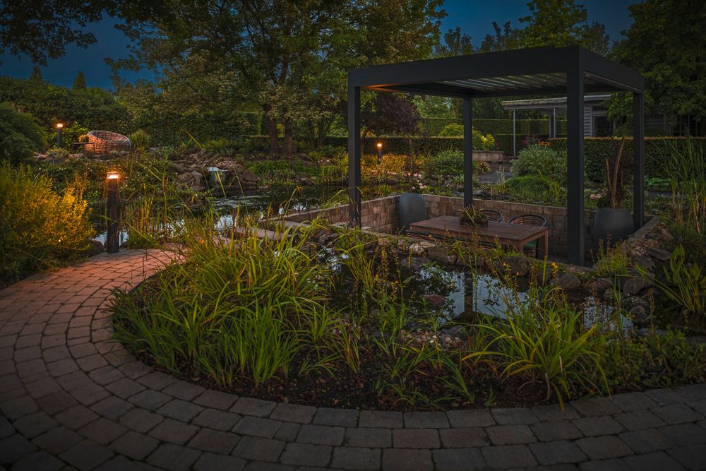 Testa della lampada LED SLV M-POL S 10W 750lm 827 IP65 DALI Ø120.9 antr.360°