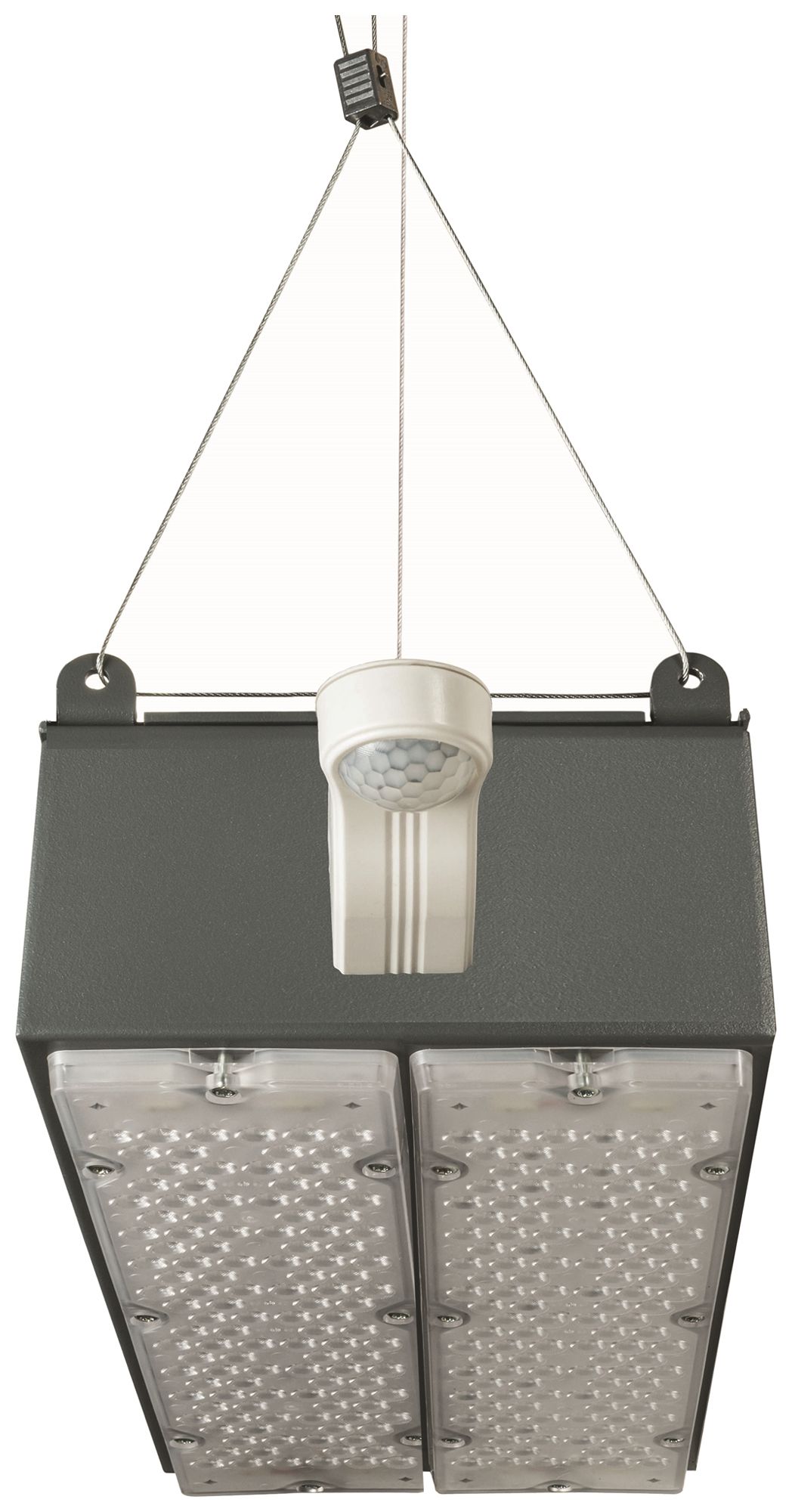Proiettore capann.LED Sylvania KubiXx WIDE PIR 54W 9300lm 840 IP65 DALI 440×190