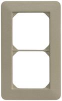UP-Abdeckrahmen kallysto.trend 2×1 savanna 94×154mm