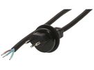 Apparatekabel MAX HAURI GDV 3×1.5mm² 10m schwarz Stecker T13 IP55