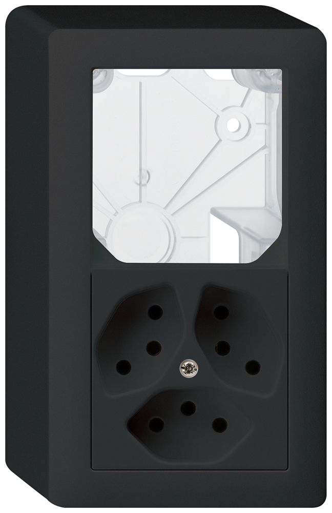 AP-Kombination leer+3×T13 schwarz kallysto