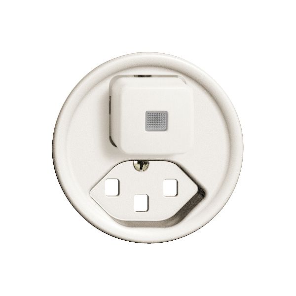 Kit frontale FH T23 bianco Ø58mm con lente