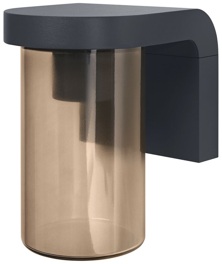 Wandleuchte LDV ENDURA CLASSIC CASCADE WALL E27 amber Aluminium anthrazit