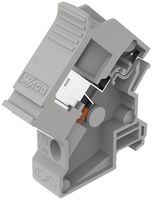 Übergabebaustein WAGO 2×RJ-45 6A 200mΩ im Montagesockel