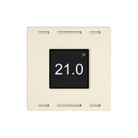 Raumtemperatursensor EDIZIO.liv Wiser SNAPFIX® CO2 230V 5…30°C crema