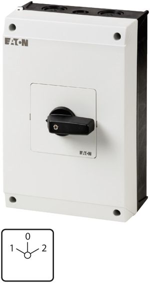 AP-Drehschalter ETN 63A/3L 2-0-1