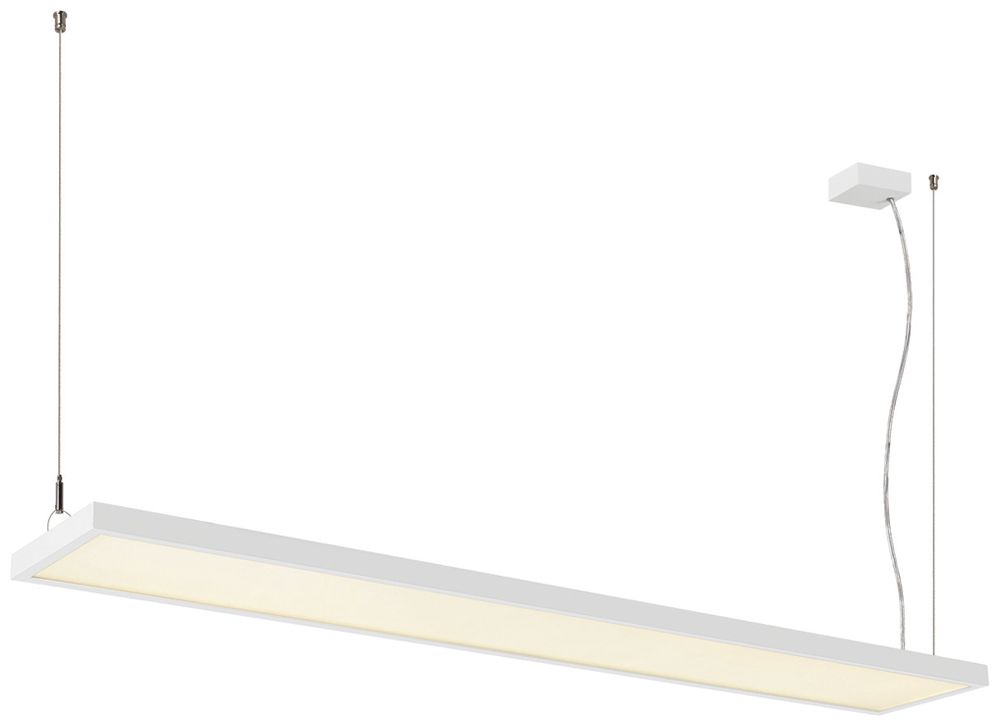 LED-Pendelleuchte SLV WORKLIGHT PRO 150 59W 7200lm 4000K DALI weiss