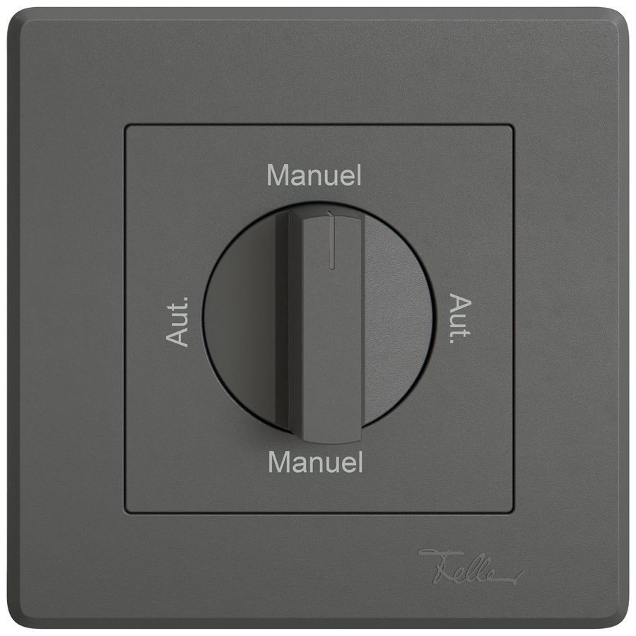 Kit de montage ENC EDIZIO.liv SNAPFIX® p.interr.manet.Auto-Man-Auto-Man (F) grf