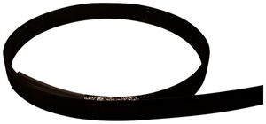 Blindabdeckung SG Lineal Kunststoff 2240×38×4mm schwarz