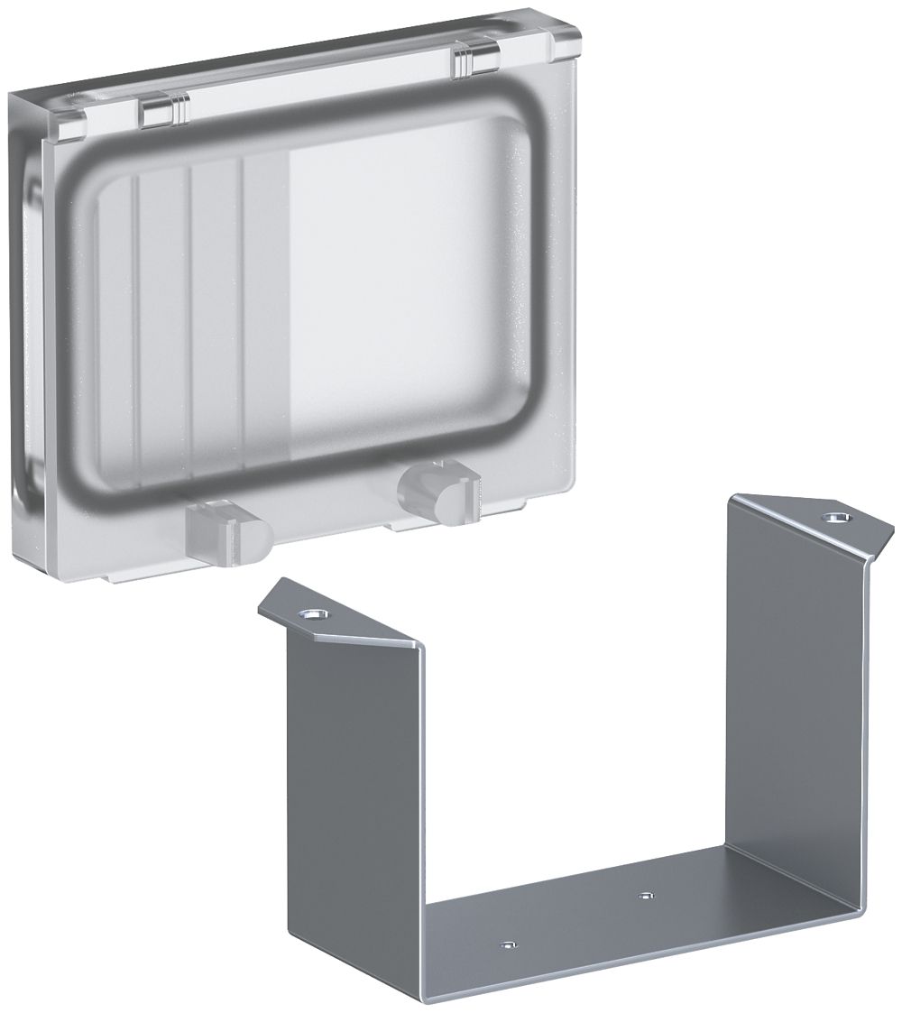 Kit de construction Bettermann dispositif d.protection plaque+poignée d.transp.