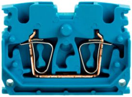 Durchgangs-Reihenklemme Weidmüller ZDUB DM Zugfeder 2.5mm² blau