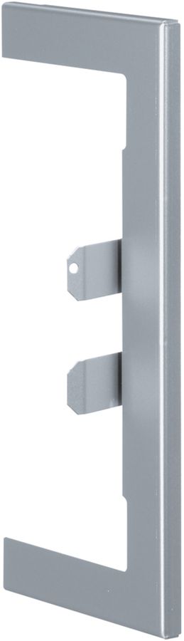 Abschlussblende Hager BRA 65170B alu