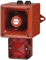 Avvisatore Comax con flash 5J 32 toni 105dB arancione IP66