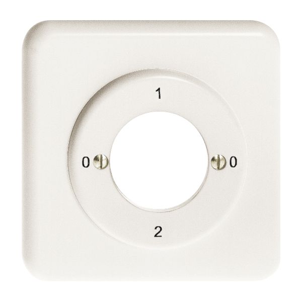 Kit frontale INC 0-1-0-2 bianco per interr.rotativo a chiave