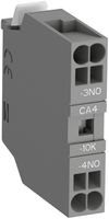 Hilfskontaktblock ABB CA4-10K, 1S 4A AC-15, frontal Push-In-Anschluss