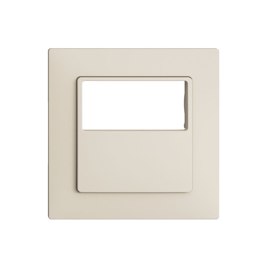 Frontset EDIZIOdue F für Bewegungsmelder pirios 180 R eco plus, crema