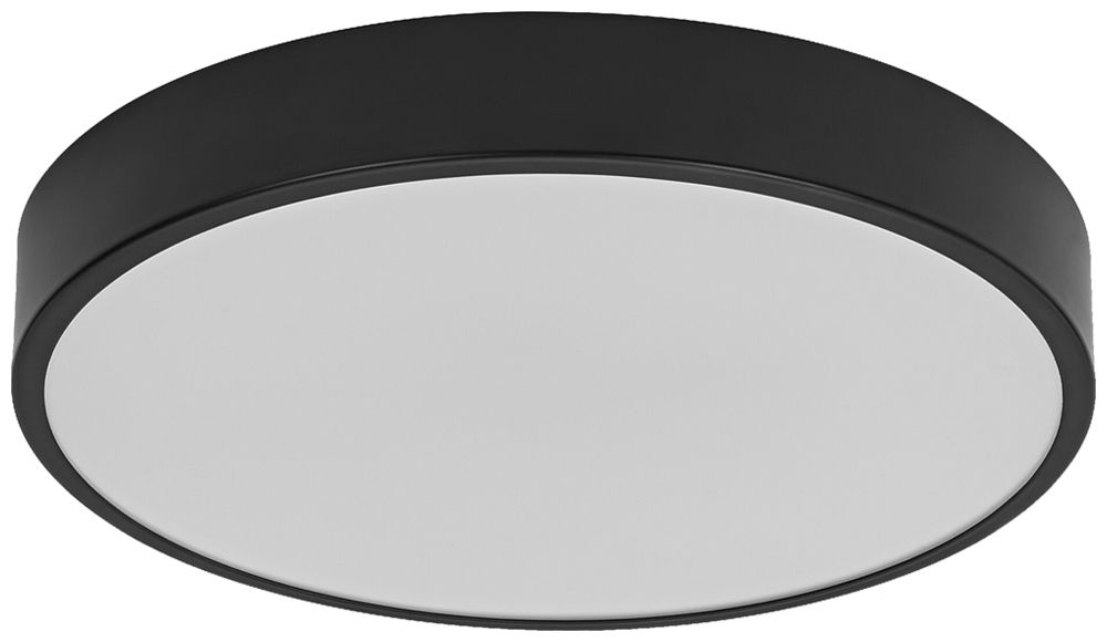 Plafoniera LED LEDVANCE CEILING MOIA 20W 1500lm 3000K Ø280mm nero