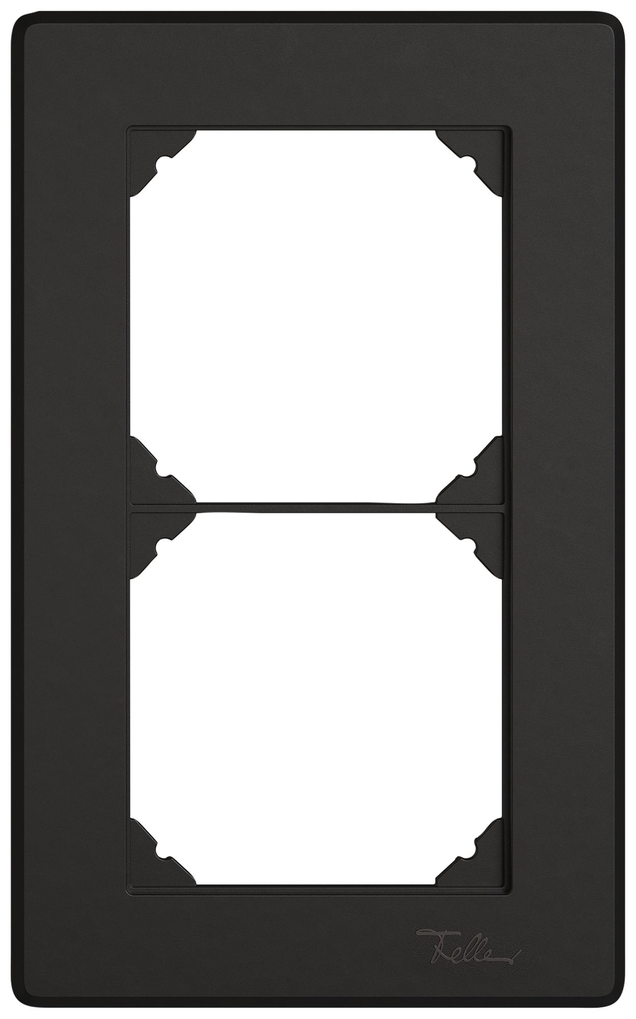 Telaio di copertura INC EDIZIO.liv SNAPFIX® 2×1/1×2 96×156mm ne
