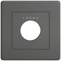 UP-Montageset EDIZIO.liv SNAPFIX® f.Schwenktaster m.Schloss 1 → 0 ← 2 dgu