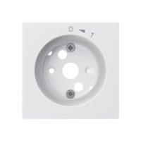 Placca frontale kallysto 0<-1 60×60mm per cont.rotativo bianco