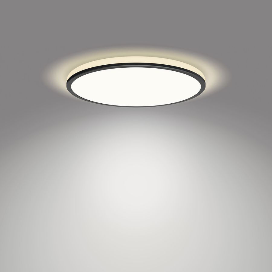 LED-Deckenleuchte Philips Ozziet 18W 2000lm 4000K DIM schwarz