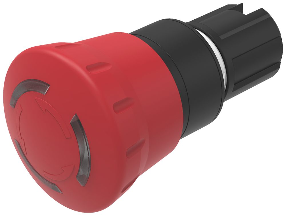 Tasto arresto emergenza INS EAO45 D40 rosso, illuminabile