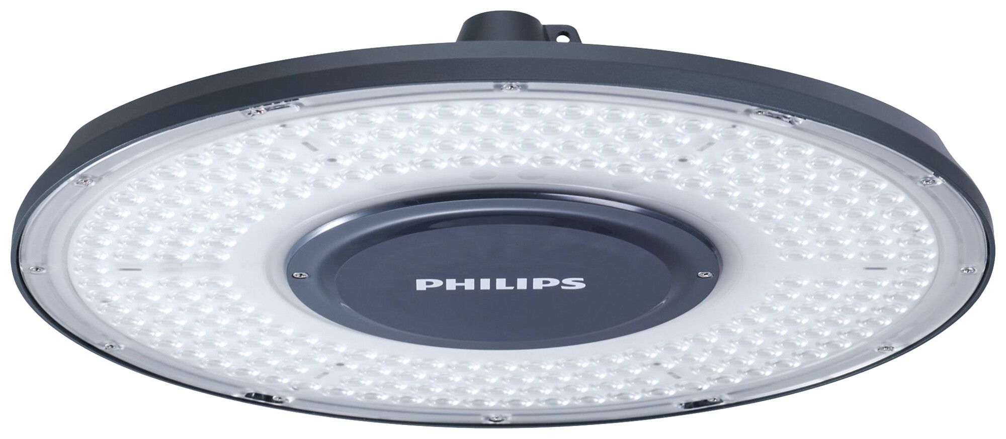 Proiettore capannone LED Philips CoreLine 105W 20000lm 4000K IP66 WB Ø350 gr