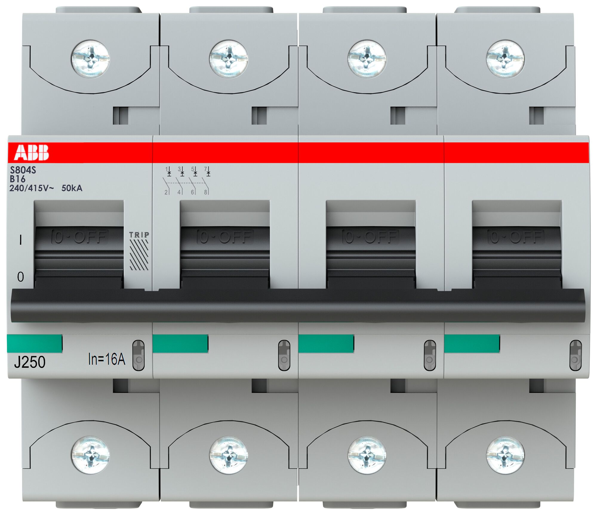 Disjoncteur ABB S804S-B 10A 50kA
