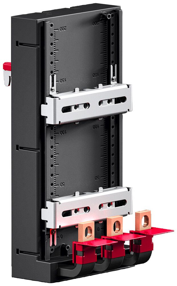 Adaptateur pour barre collectrice RiLineX RX 9360.613 2×barre profil.à vis 250A