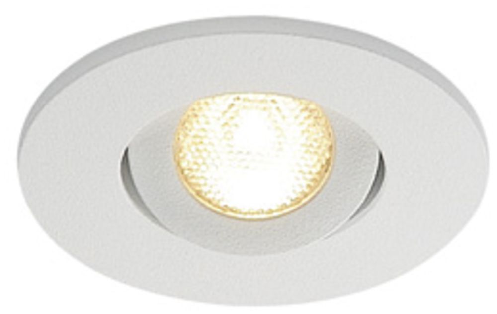 Downlight LED INC NEW TRIA MINI SET, 4.4W 143lm 3000K 30° IP44 blanc mat
